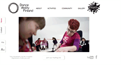 Desktop Screenshot of danceabilityfinland.com